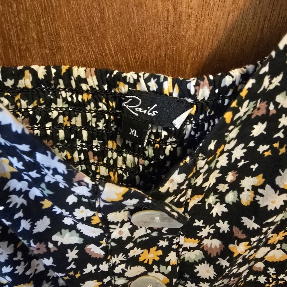 Rails Floral Women's Dress XL NWOT - Picture 7 of 11